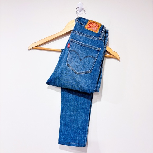 LEVI'S Light blue 721 skinny jeans - Picture 3 of 12